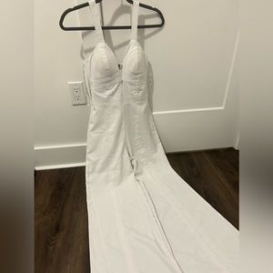 Xoxo white jumpsuit